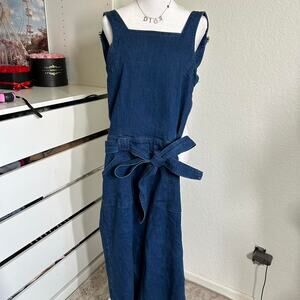 Dark wash denim jumpsuit - XL